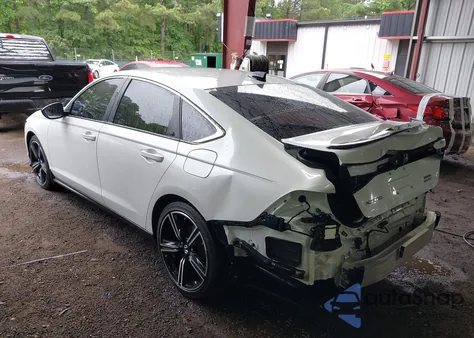 2025 Honda Accord Hybrid Sport из США, поврежденный, VIN 1HGCY2F50SA009753